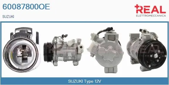 Compressor, air conditioning (60087800OE)
