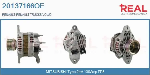 Alternator (20137166OE)