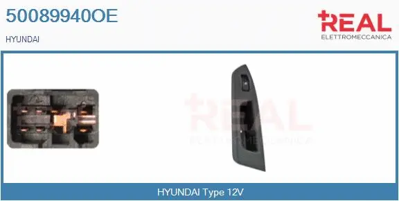 Switch, window regulator (50089940OE)