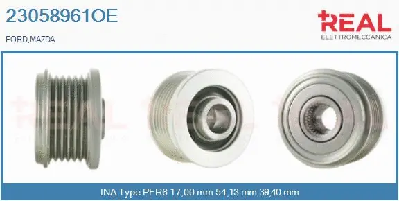 Belt Pulley, alternator (23058961OE)