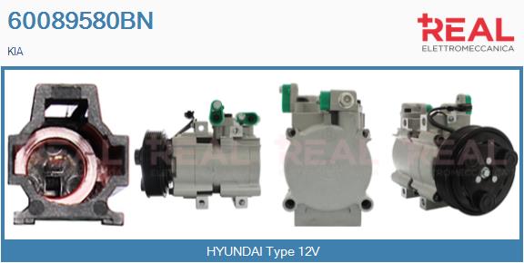 Compressor, air conditioning (60089580BN)