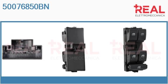 Switch, window regulator (50076850BN)