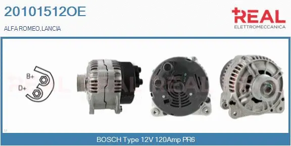 Alternator (20101512OE)