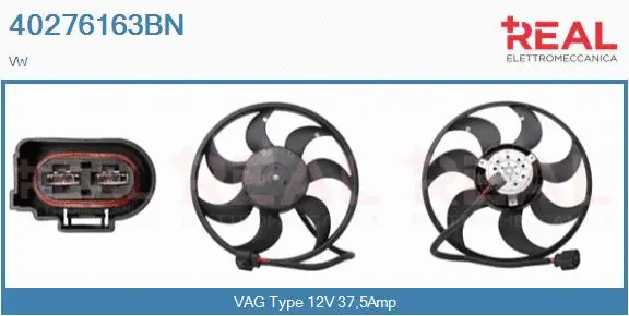 Fan, engine cooling (40276163BN)