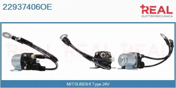 Relay, starter (22937406OE)