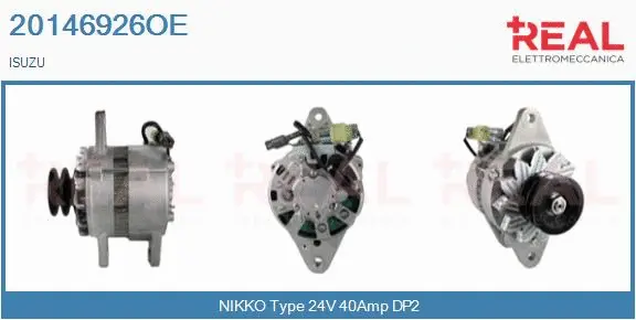 Alternator (20146926OE)