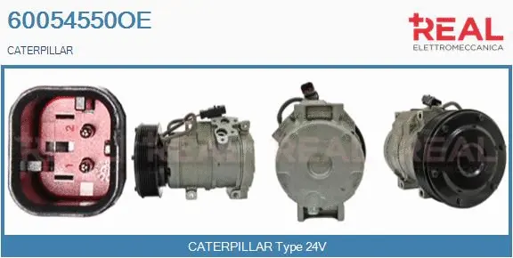 Compressor, air conditioning (60054550OE)