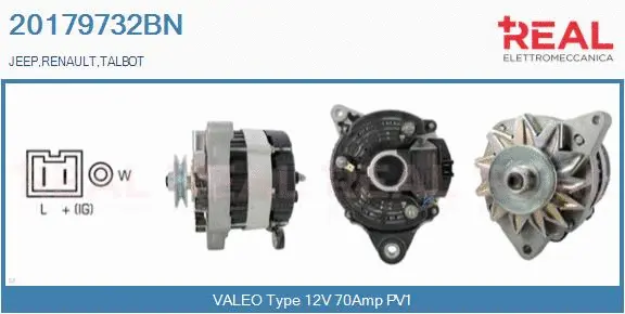 Alternator (20179732BN)