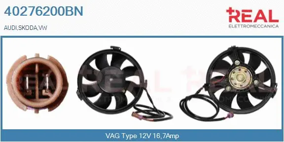 Electric Motor, radiator fan (40276200BN)