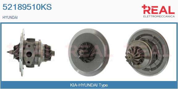 Core assembly, turbocharger (52189510KS)