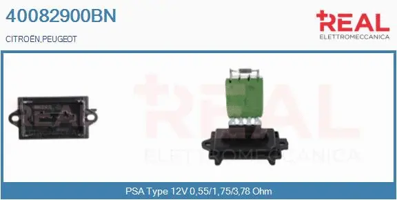 Resistor, interior blower (40082900BN)