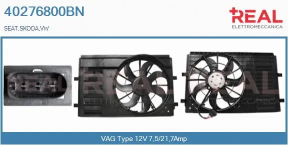 Electric Motor, radiator fan (40276800BN)