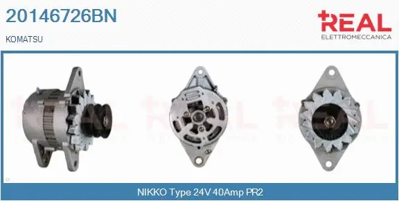 Alternator (20146726BN)