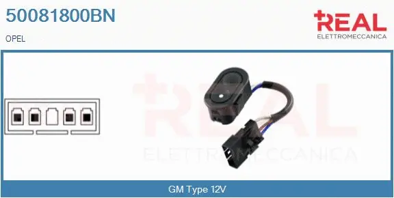 Switch, window regulator (50081800BN)