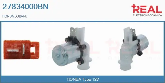 Washer Fluid Pump, window cleaning (27834000BN)