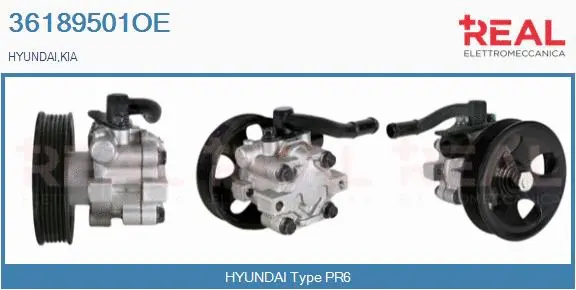Hydraulic Pump, steering (36189501OE)