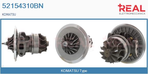 Core assembly, turbocharger (52154310BN)
