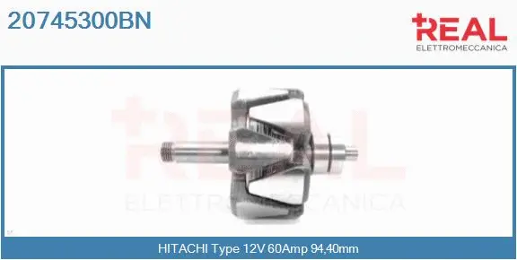 Rotor, alternator (20745300BN)