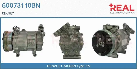 Compressor, air conditioning (60073110BN)
