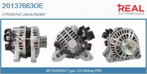 Alternator (20137663OE)