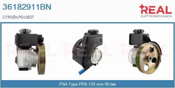 Hydraulic Pump, steering (36182911BN)