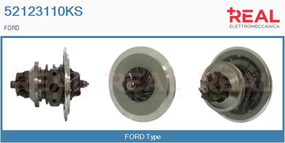 Core assembly, turbocharger (52123110KS)