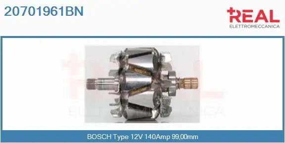 Rotor, alternator (20701961BN)