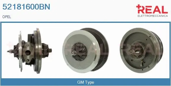 Core assembly, turbocharger (52181600BN)