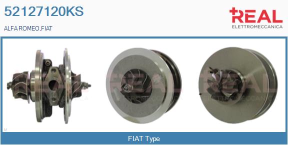 Core assembly, turbocharger (52127120KS)