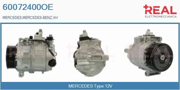 Compressor, air conditioning (60072400OE)