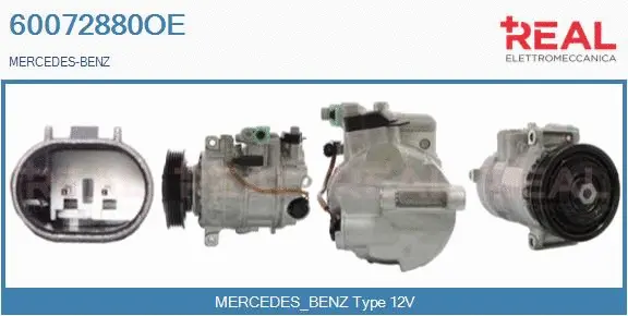 Compressor, air conditioning (60072880OE)