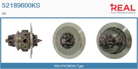 Core assembly, turbocharger (52189600KS)