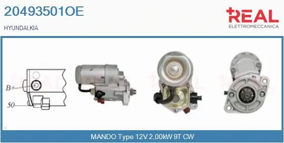 Starter (20493501OE)