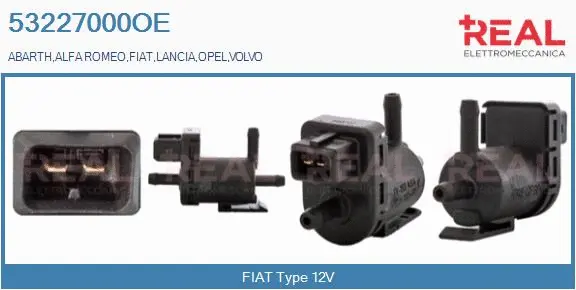 Pressure Converter, exhaust control (53227000OE)