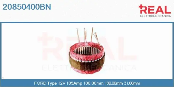 Stator, alternator (20850400BN)