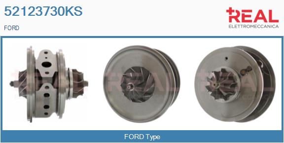 Core assembly, turbocharger (52123730KS)