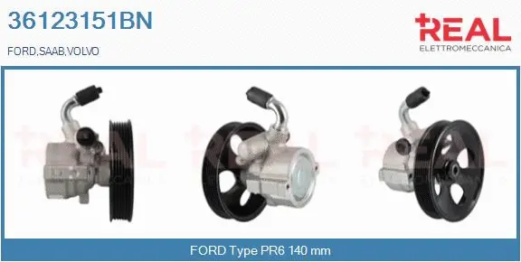Hydraulic Pump, steering (36123151BN)