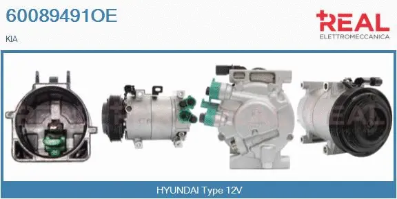 Compressor, air conditioning (60089491OE)