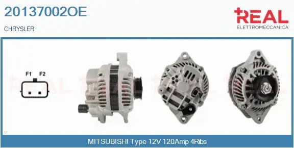 Alternator (20137002OE)