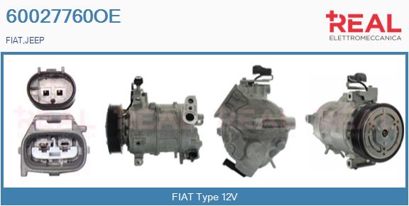 Compressor, air conditioning (60027760OE)