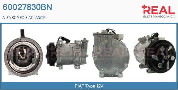 Compressor, air conditioning (60027830BN)