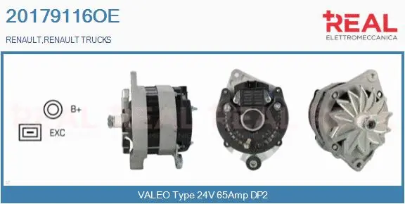 Alternator (20179116OE)