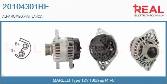 Alternator (20104301RE)