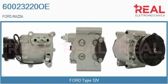 Compressor, air conditioning (60023220OE)