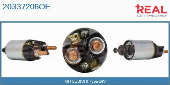 Solenoid Switch, starter (20337206OE)