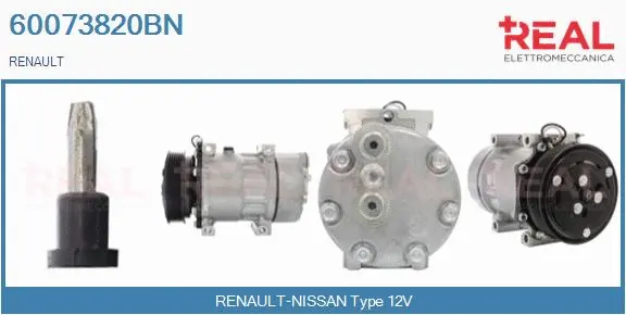 Compressor, air conditioning (60073820BN)