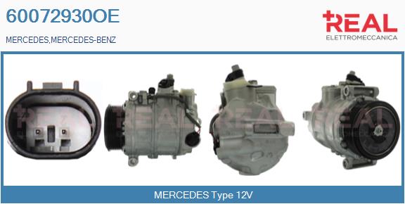 Compressor, air conditioning (60072930OE)