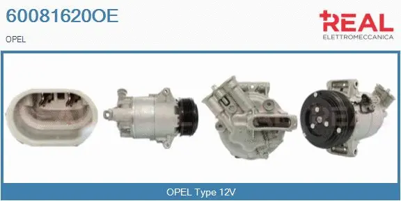 Compressor, air conditioning (60081620OE)