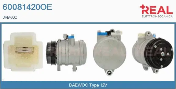 Compressor, air conditioning (60081420OE)
