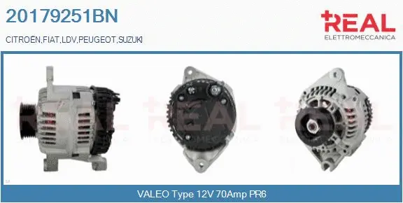 Alternator (20179251BN)